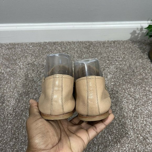 Boemos Italian Brown Leather Slip On Women's Loafers Oxford Shoes Size 3 - Picture 4 of 9